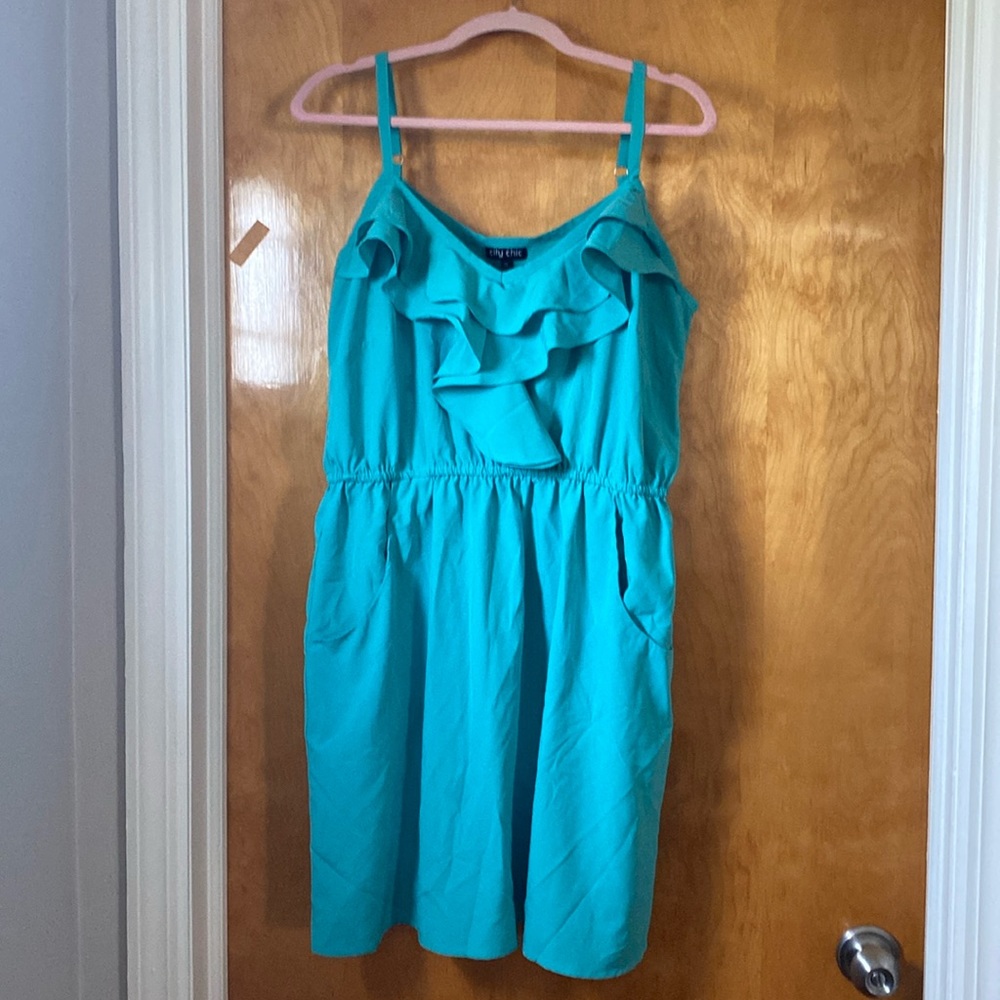 City Chic tunic/dress with pockets and stretch waist
